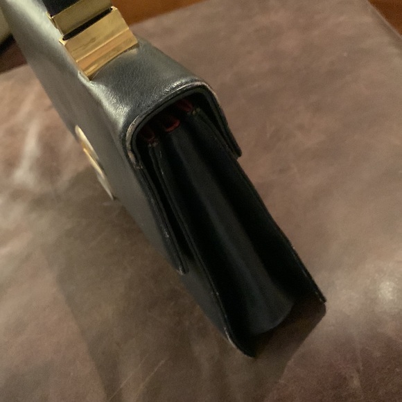 VTG Koret Black Leather Purse - Picture 4 of 8